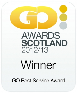 GO 2012/13 Best Service Award Winner